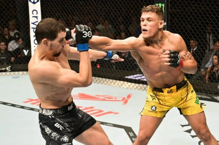 Caio Borralho desafia top5 dos médios após vitória no UFC São Paulo: “Não pode mais fugir”