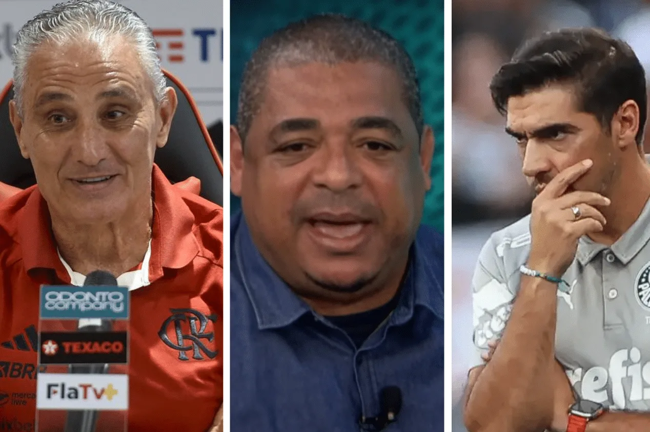 Vampeta aponta melhor entre Abel Ferreira e Tite: “Eu prefiro”