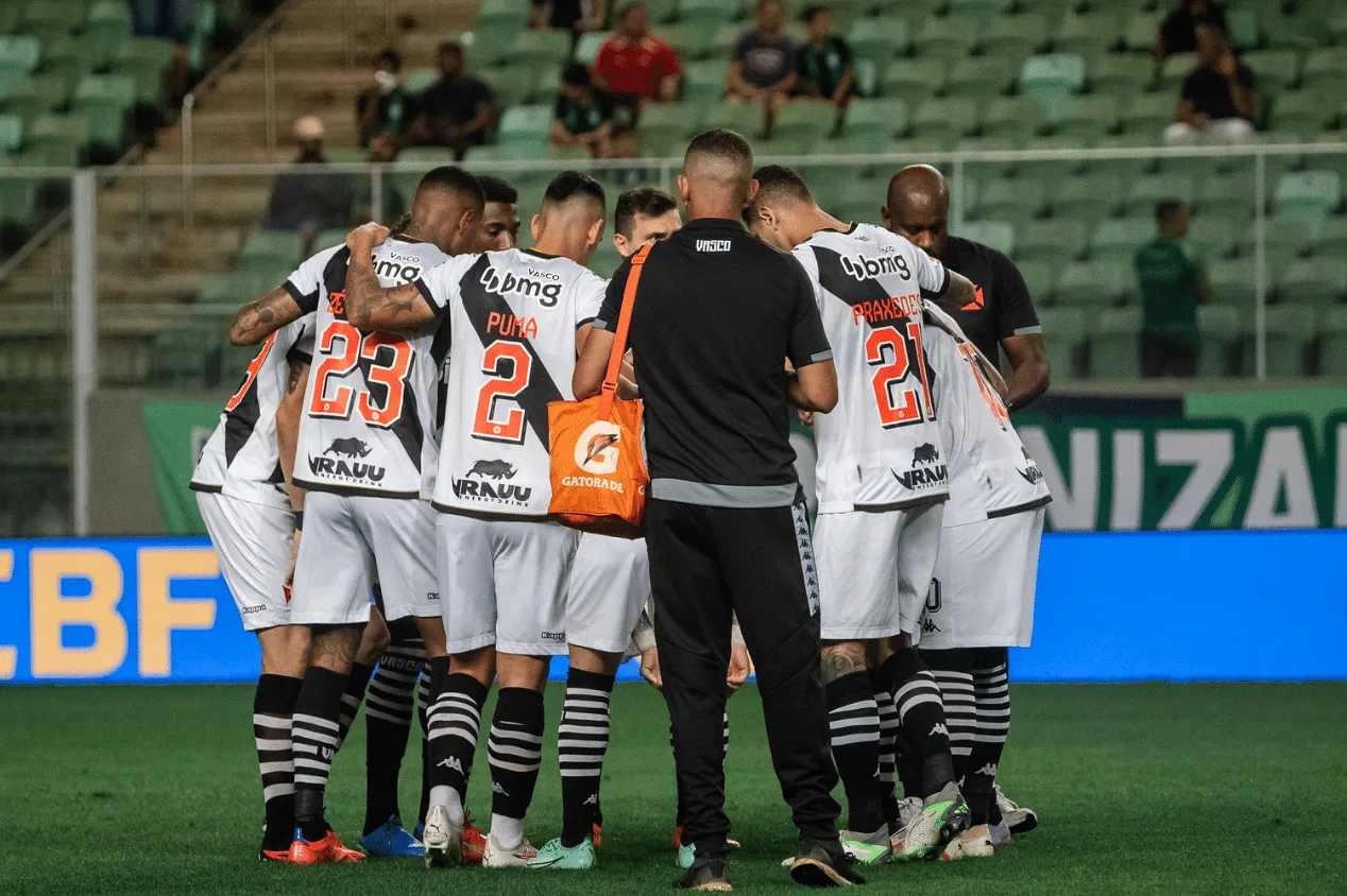 Vasco tem oito desfalques hoje contra o Cuiabá; veja lista