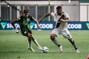 Vasco recebe América-MG para evitar retorno à zona do rebaixamento; saiba onde assistir ao jogo do Brasileirão Série A