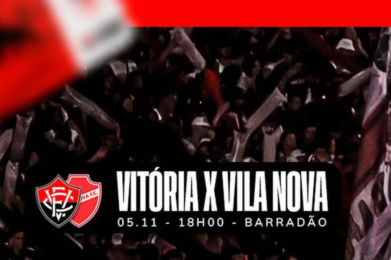 Vitória x Vila Nova: onde assistir à partida do Brasileirão Série B