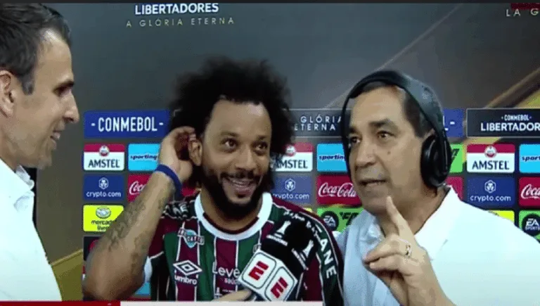 Zinho revela time ao vivo na ESPN e surpreende Marcelo: “É mesmo?”
