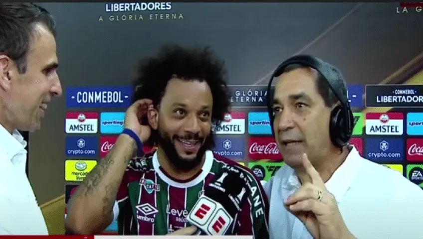 Zinho revela time ao vivo na ESPN e surpreende Marcelo: “É mesmo?”