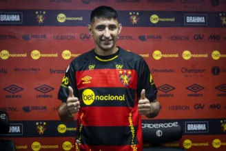 Alan Ruiz foi contratado pelo Sport em julho de 2023