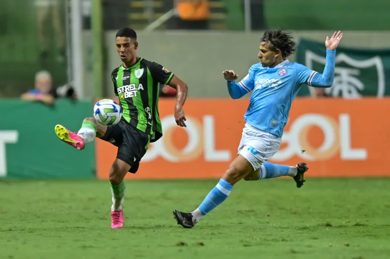 Bahia leva virada do América-MG e se complica no Brasileirão Série A