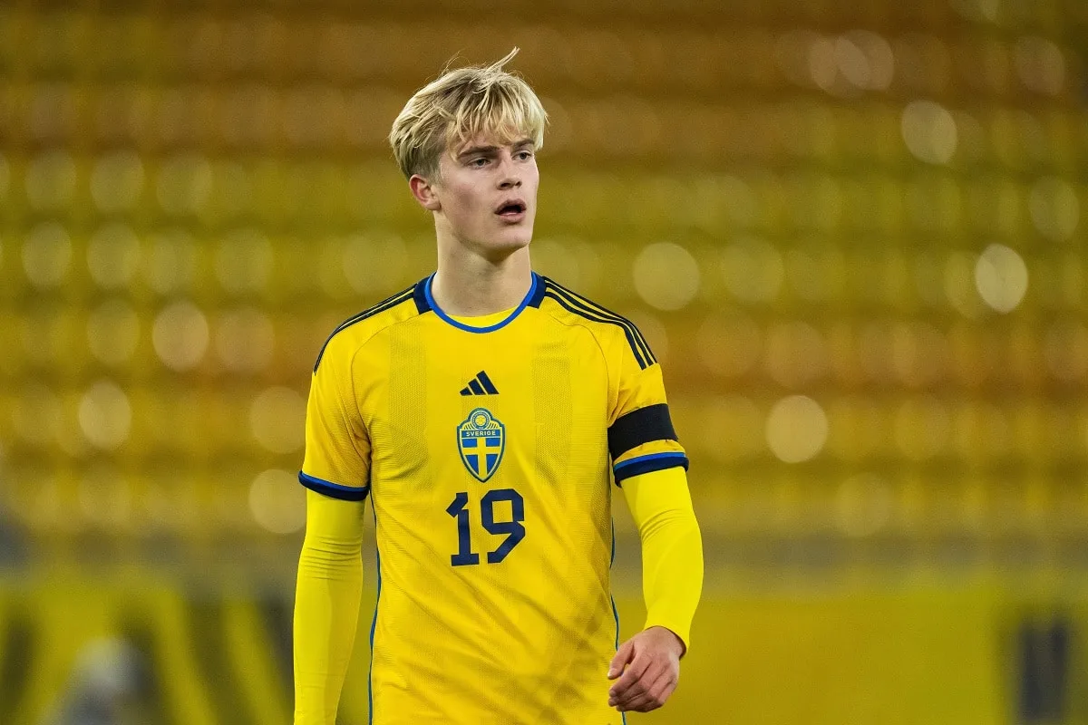 De olho no futuro, Barcelona monitora joia sueca Lucas Bergvall