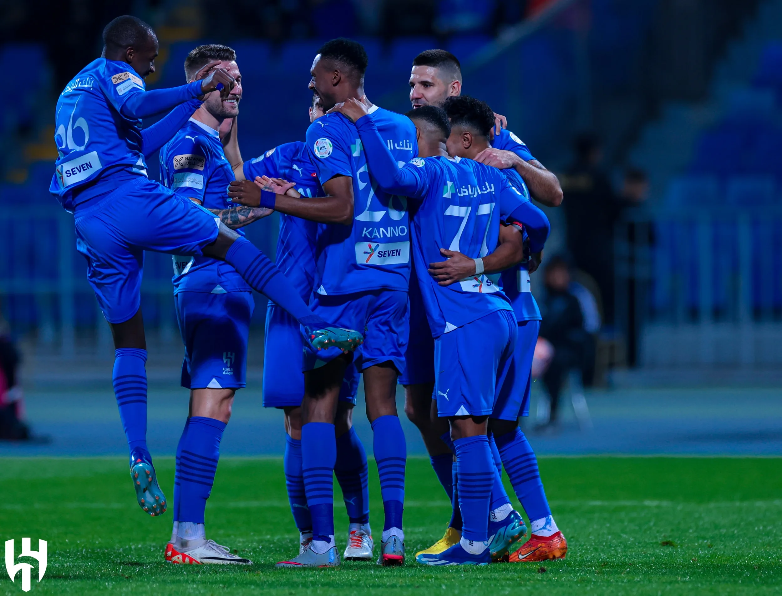 Al Hilal atropela o Abha com direito a hat-trick de Milinkovic