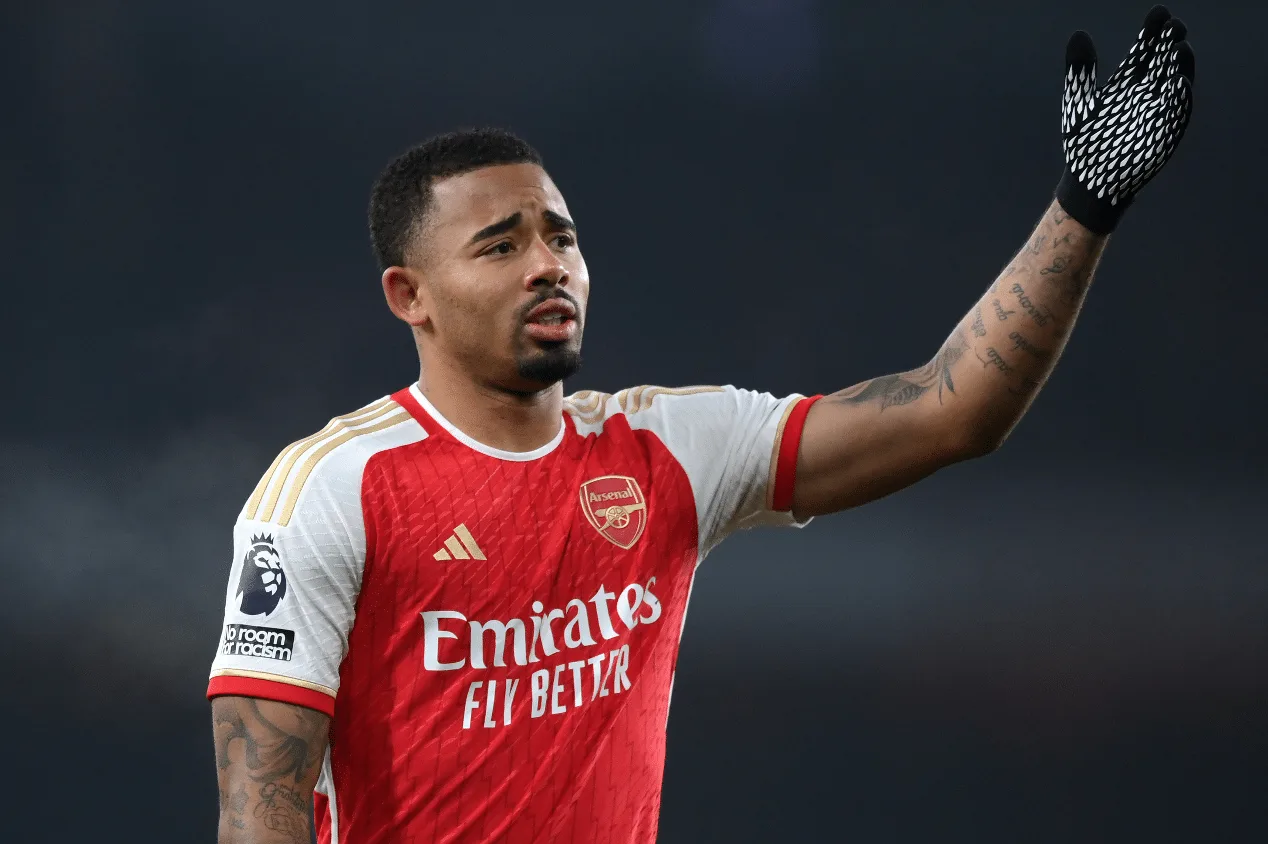 Arteta cobra Gabriel Jesus após baixo desempenho: “Precisamos de gols”
