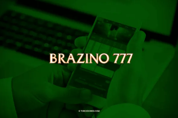 imagem ilustrativa com destaque para o logotipo da Brazino777