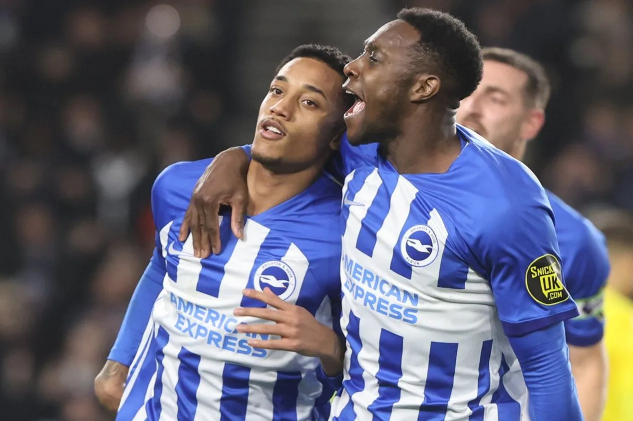 Com dois gols de João Pedro, Brighton derrota Tottenham na Premier League
