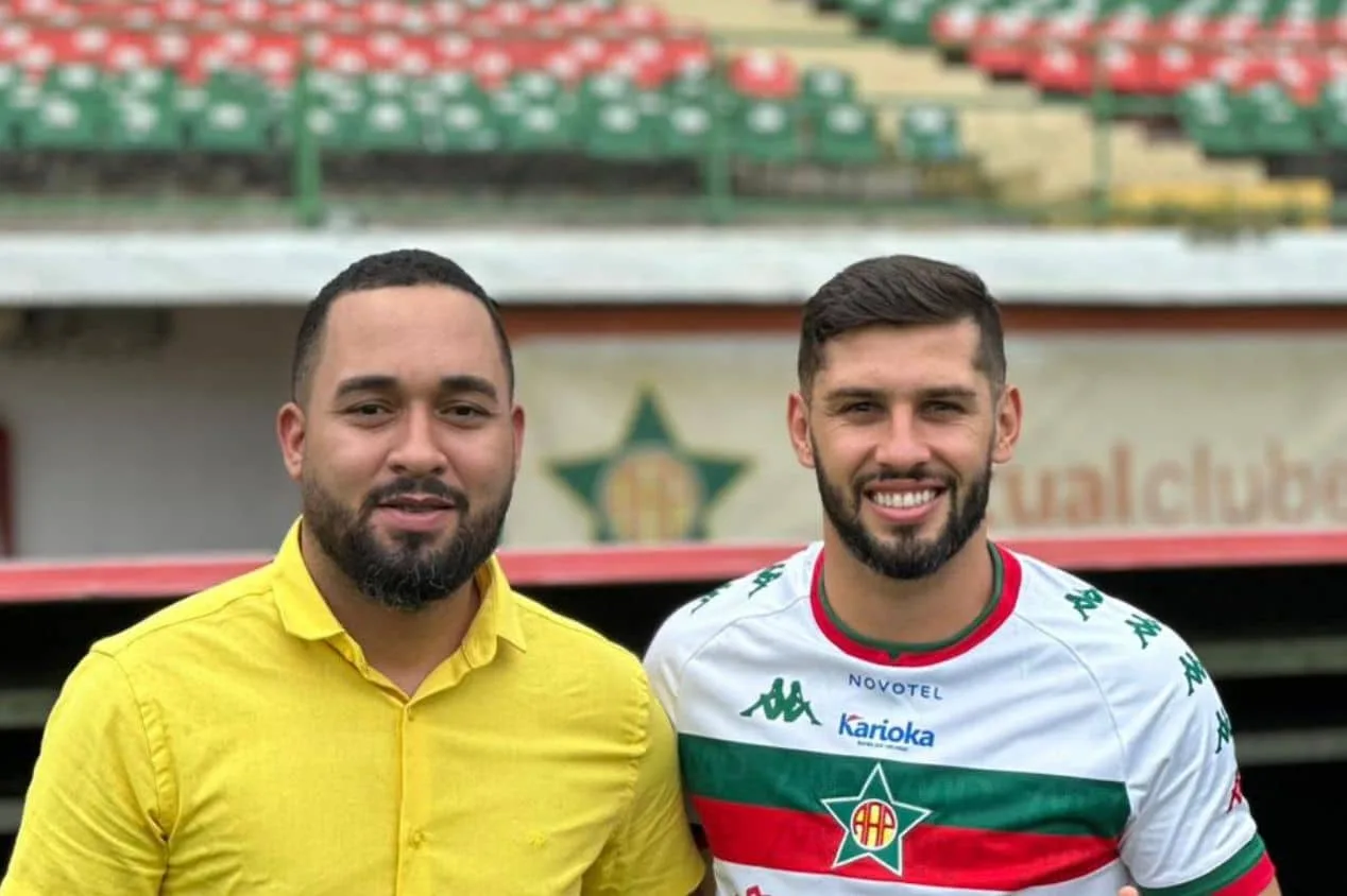 Portuguesa-RJ anuncia reforço vindo da Arábia Saudita; saiba mais