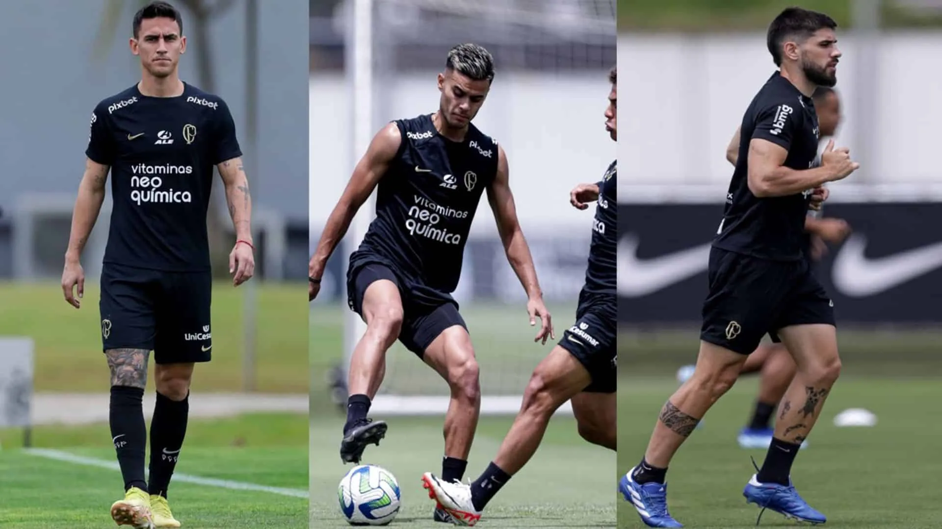 Trio pode ser ‘surpresa’ em jogo do Corinthians contra o Coritiba no Brasileirão Série A