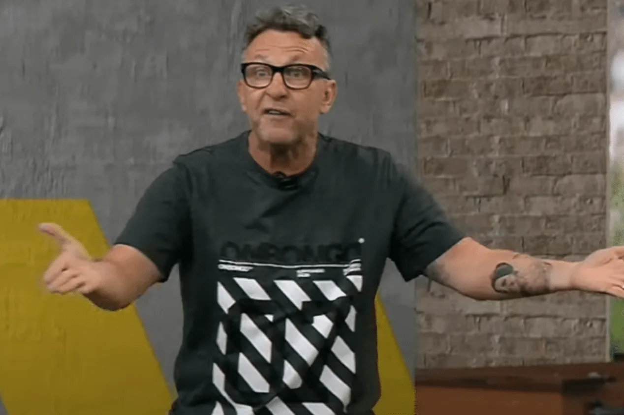 Craque Neto dá bronca na Band ao vivo envolvendo Gabigol: “Absurdo”