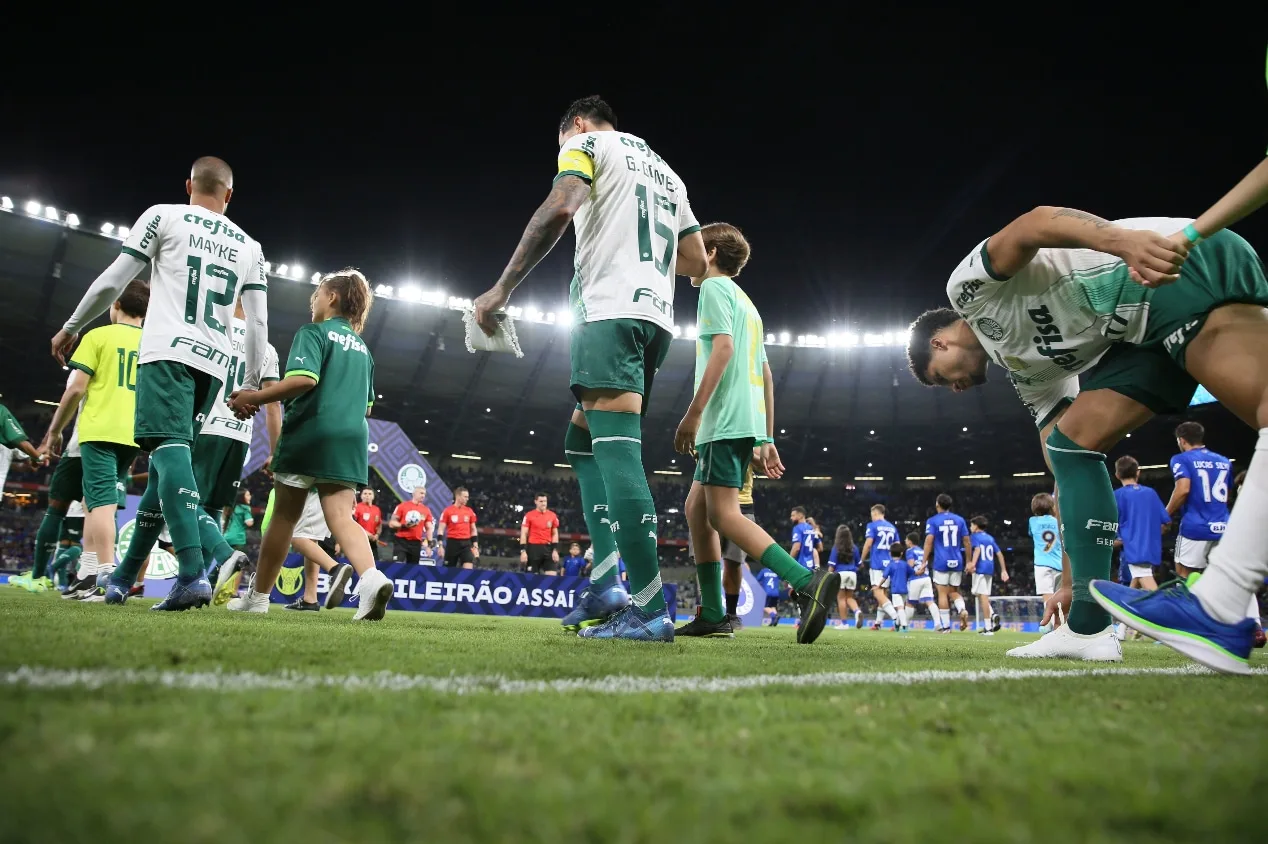 Cruzeiro x Palmeiras: Endrick abre o placar para o Verdão; assista