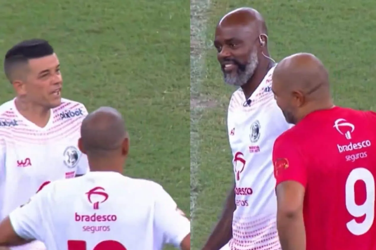 Adriano não é perdoado por D’Alessandro no Jogo das Estrelas: “Filho da p…”