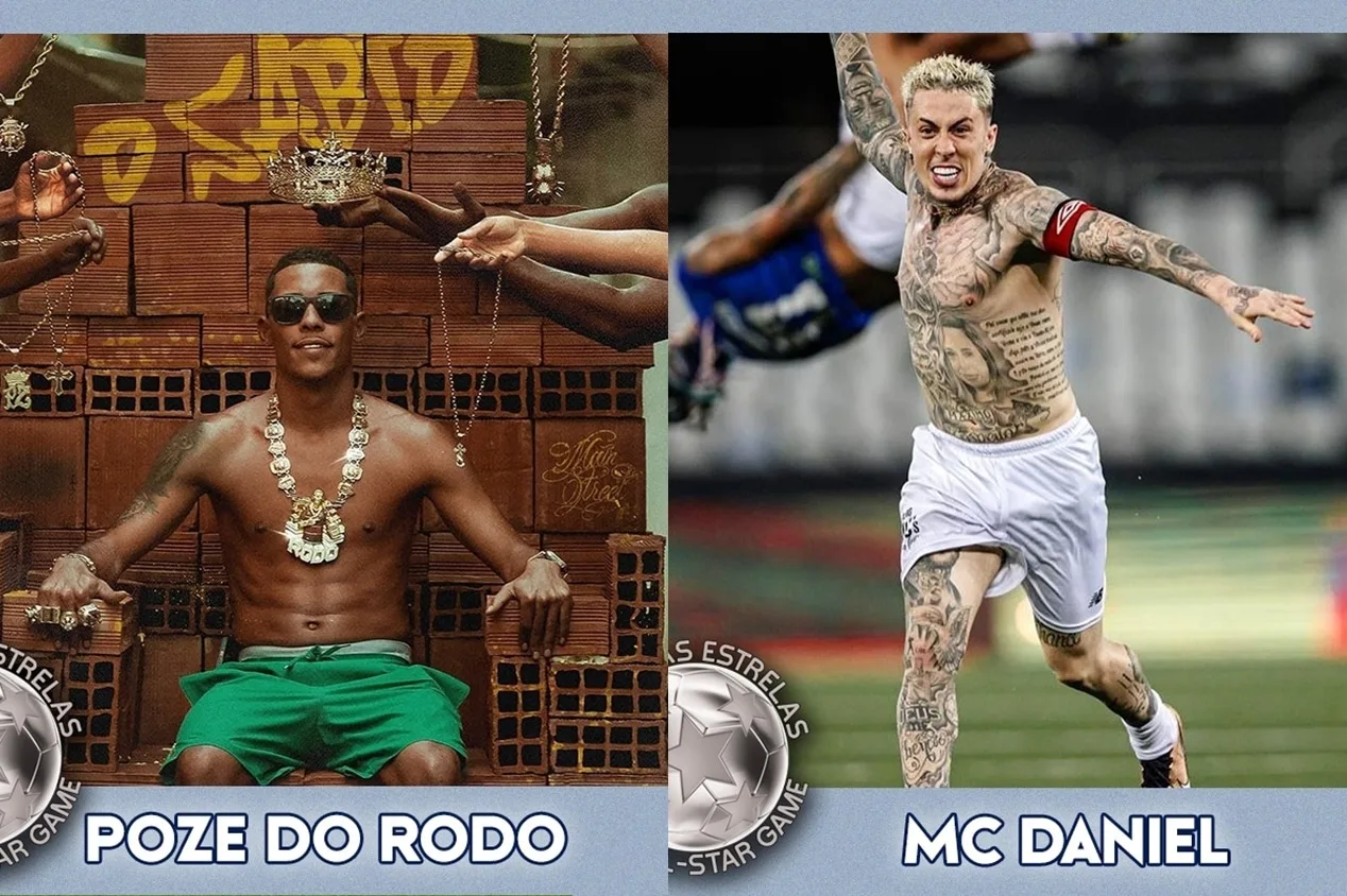 Jogo das Estrelas 2023 tem MC Poze do Rodo, MC Daniel e outros confirmados