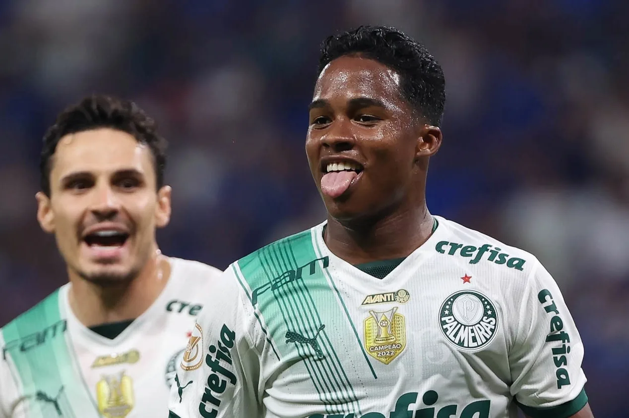 Casagrande exalta Endrick, do Palmeiras, e manda recado: “A 9 é dele”