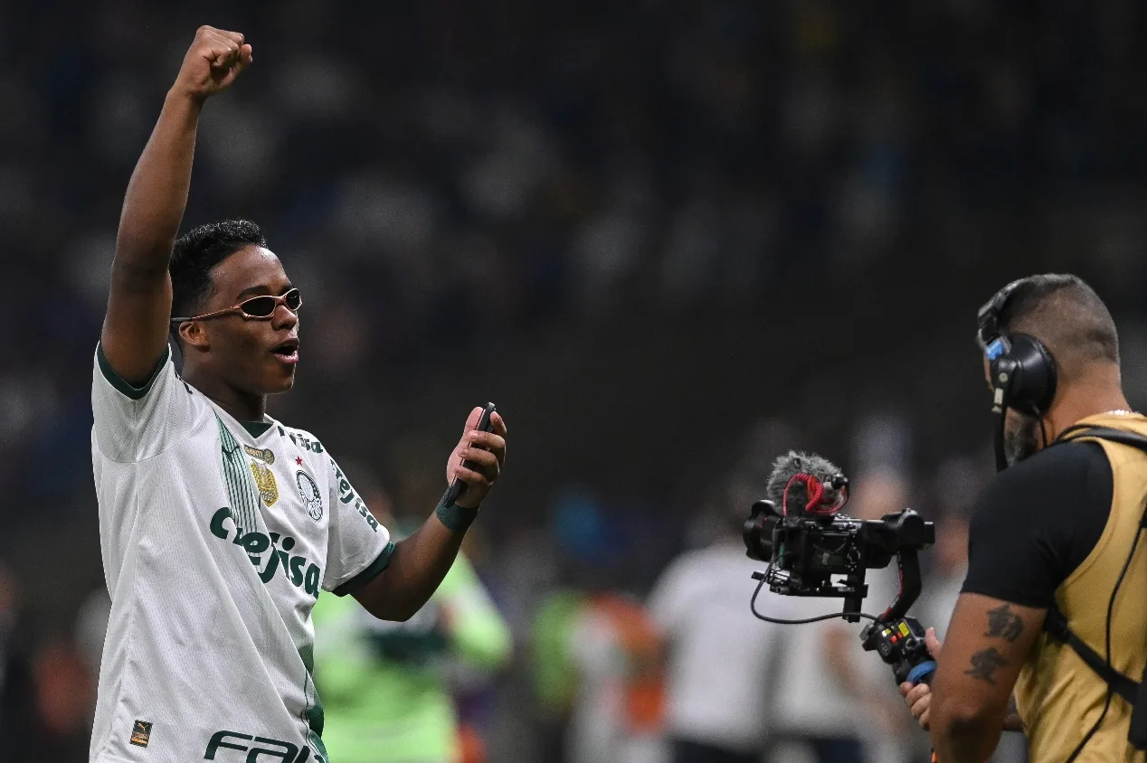 Endrick verá Real Madrid x Villarreal em camarote do Santiago Bernabéu