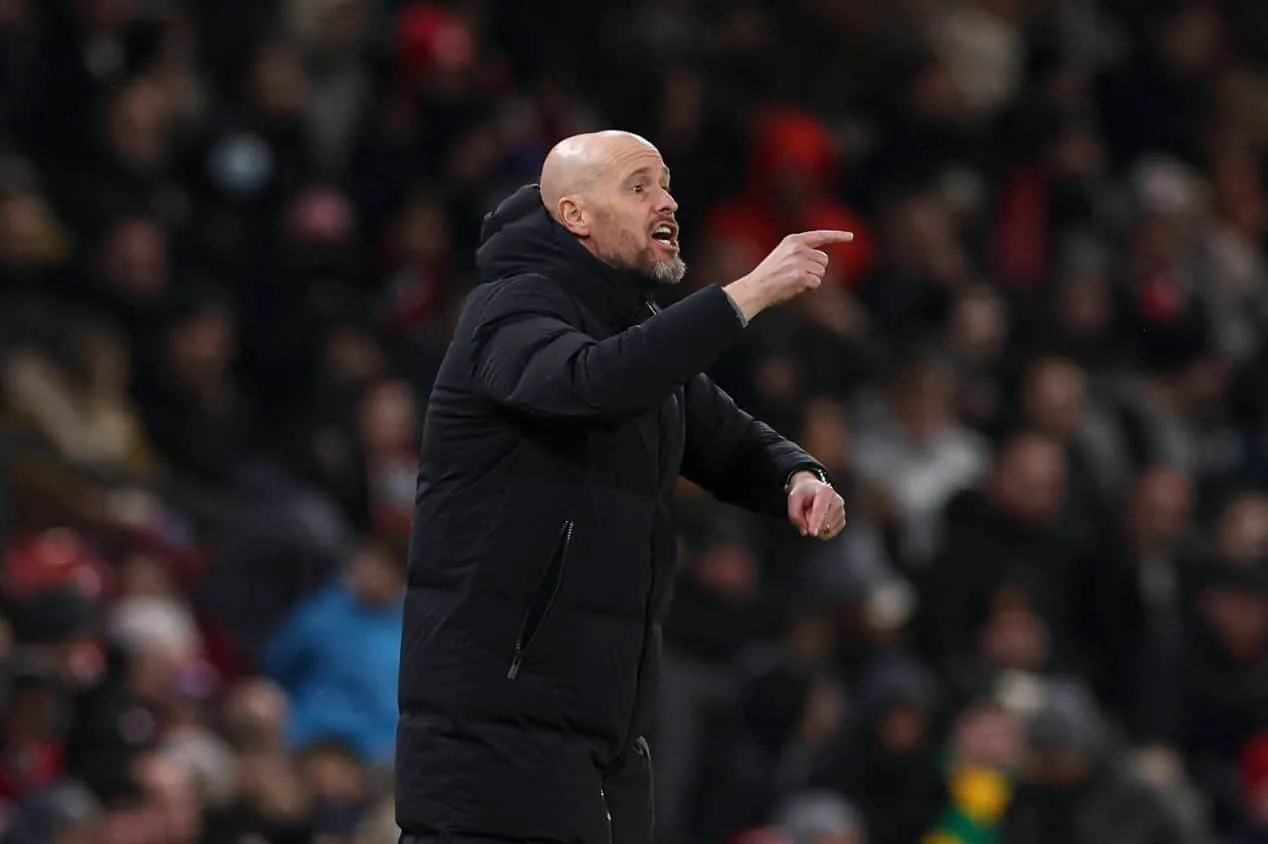 Manchester United revela decisão de manter Erik ten Hag apesar de derrota em casa