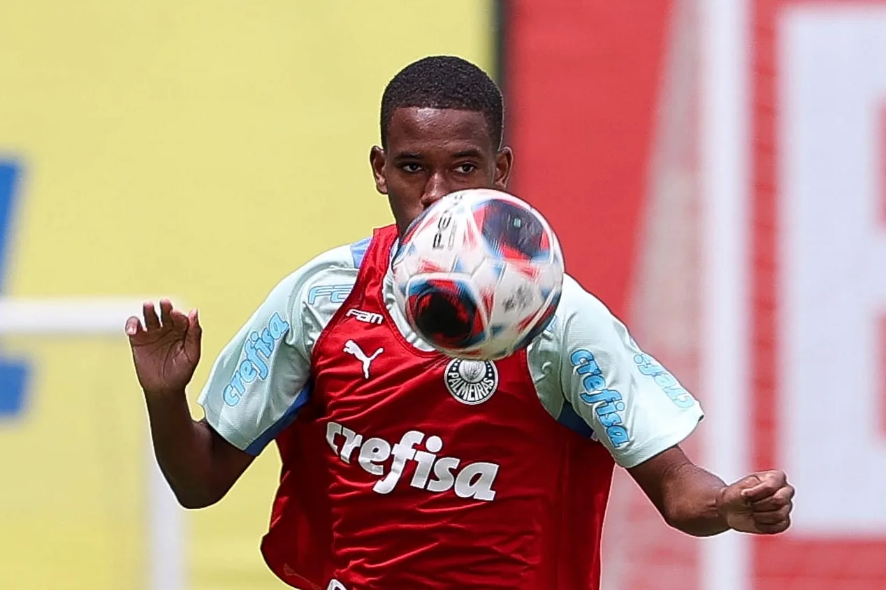 Estêvão tem multa rescisória milionária no Palmeiras; veja o valor
