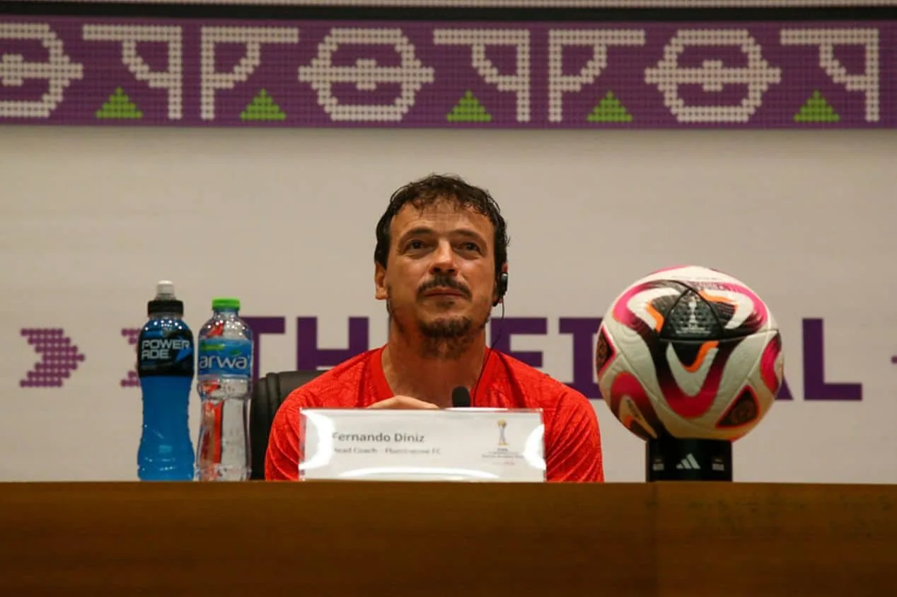 Diniz lamenta derrota do Fluminense e pondera: “Perdemos para um grande time”
