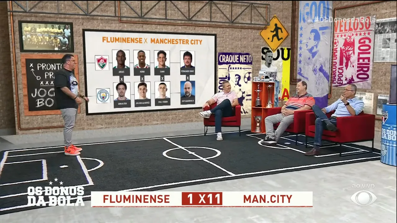 Fluminense x Manchester City: Os Donos da Bola monta time ideal da final do Mundial