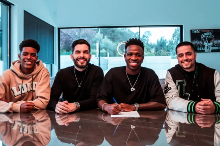 Fora no Real Madrid por lesão, Vinícius Júnior vira sócio da LOUD