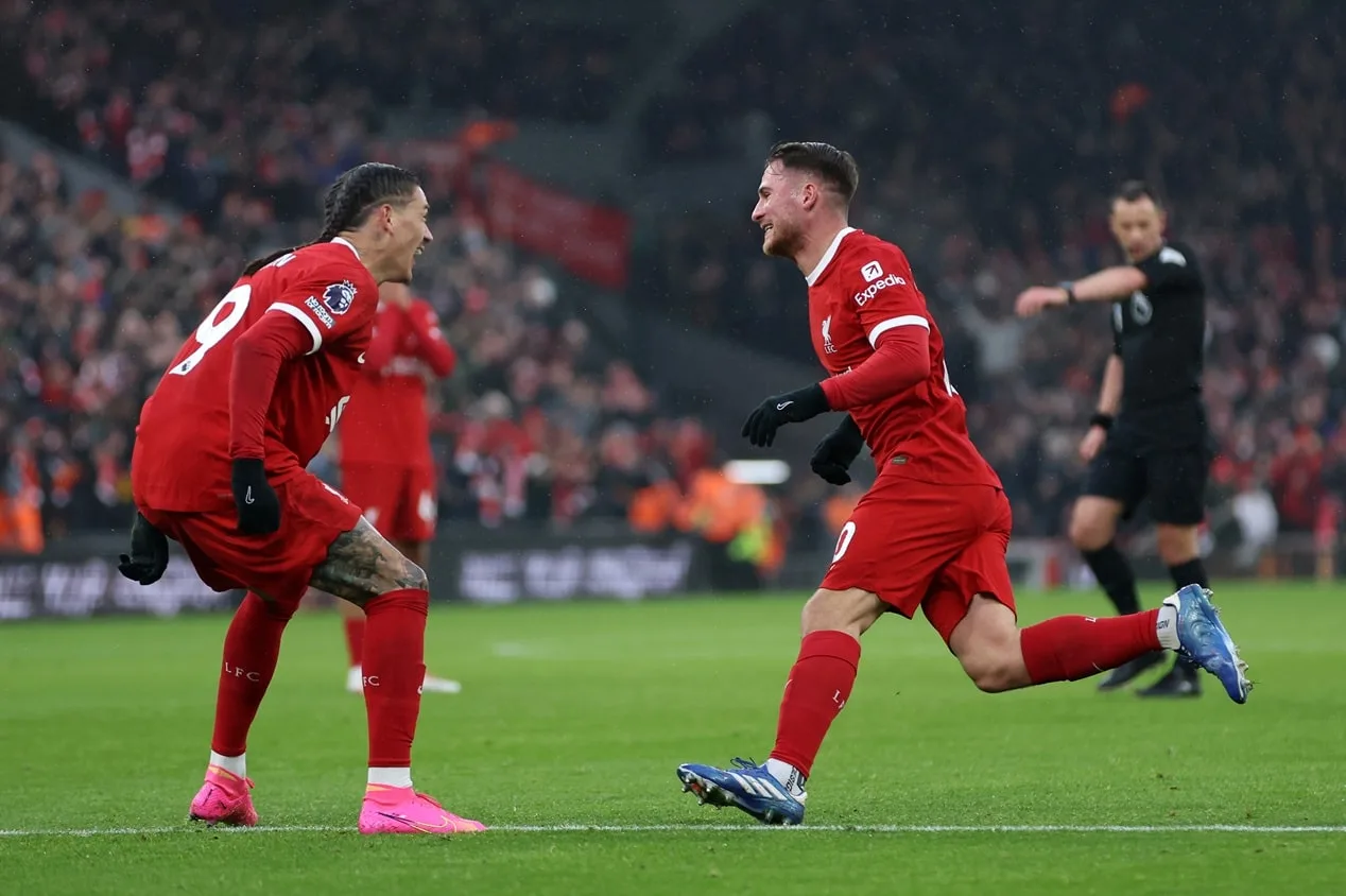 Em jogo eletrizante, Liverpool bate o Fulham na Premier League