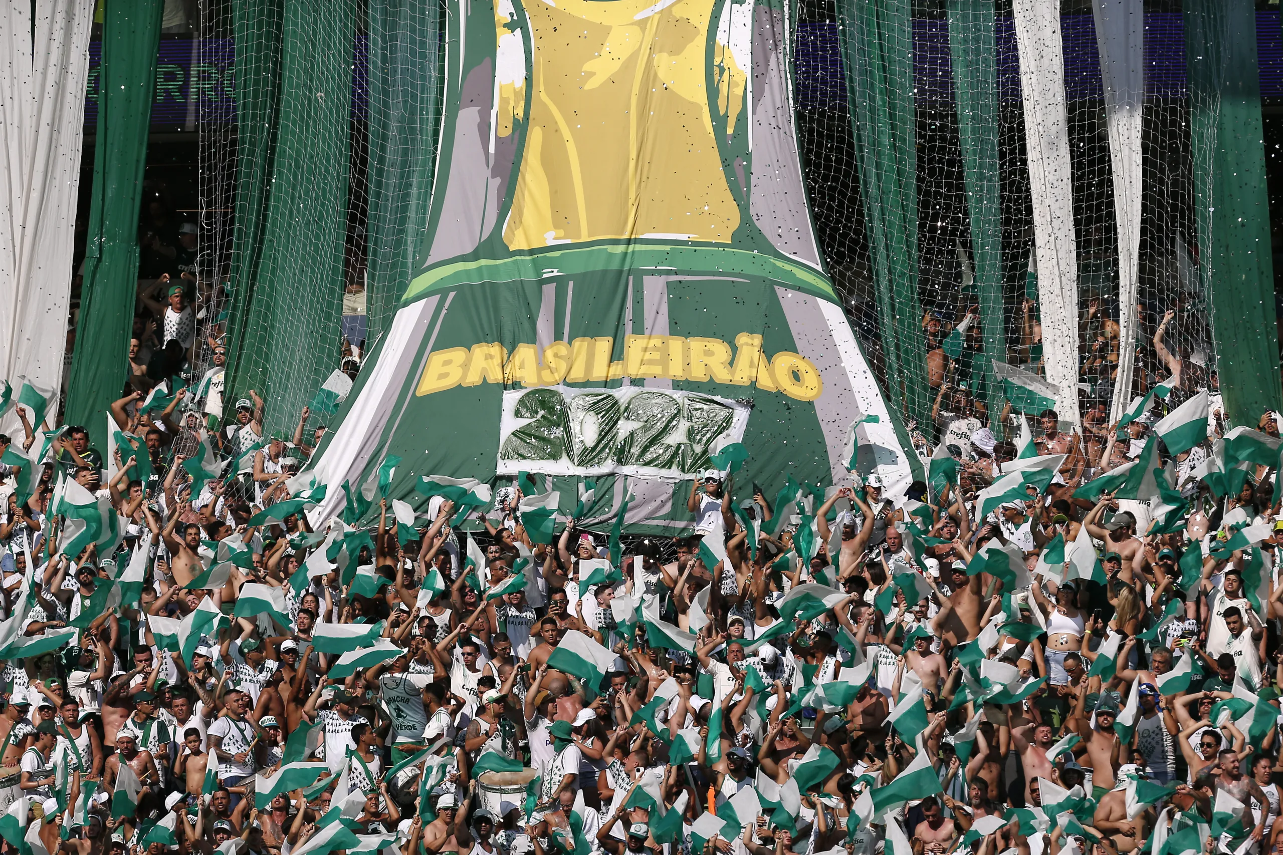 Breno Lopes brilha e Palmeiras inaugura o marcador contra o Fluminense; veja