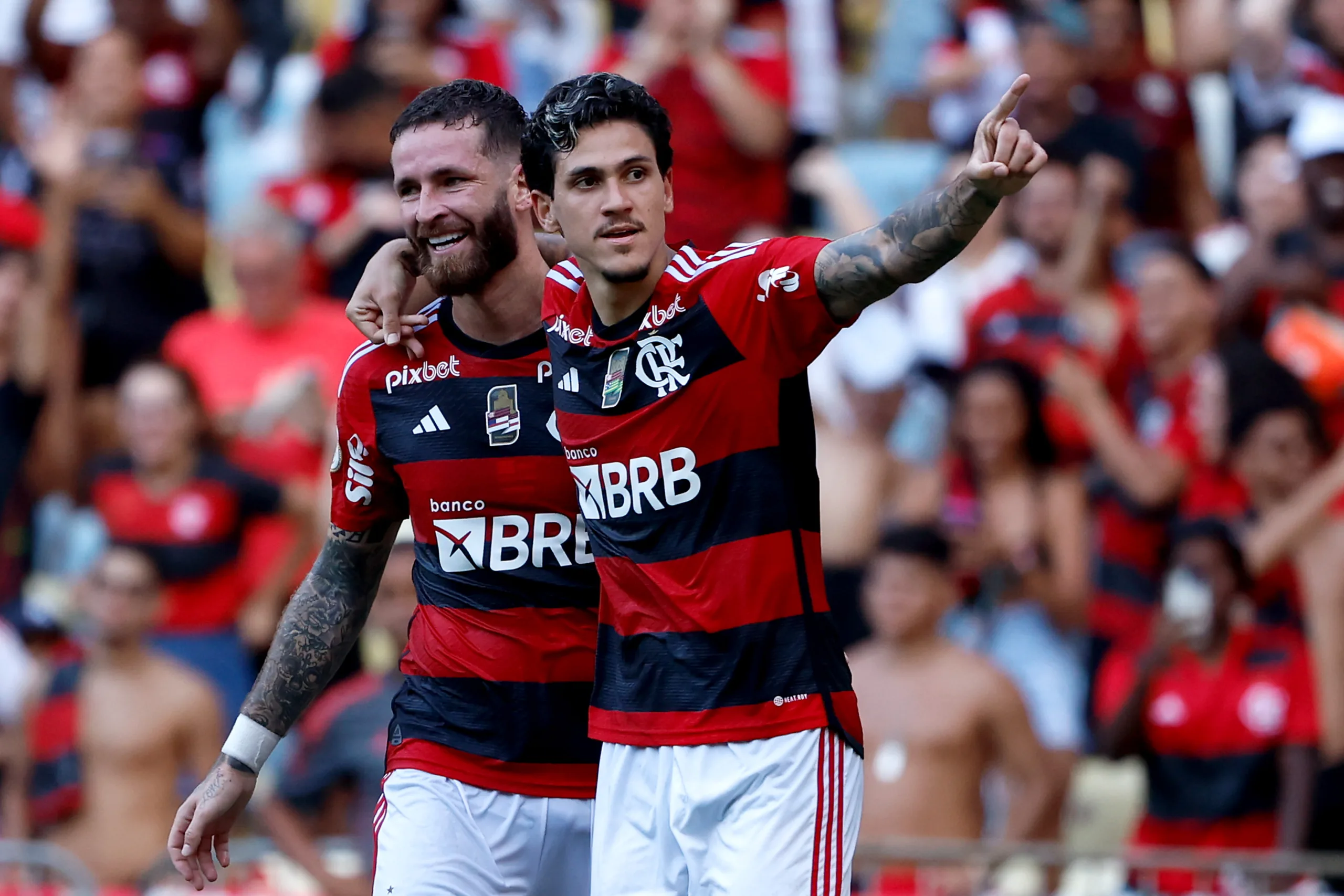 Flamengo amplia com Pedro e Cuiabá desconta em cobrança de pênalti; veja
