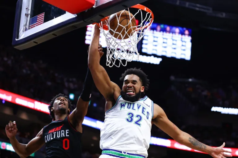 NBA: Timberwolves melhoram no segundo tempo e vencem o Heat