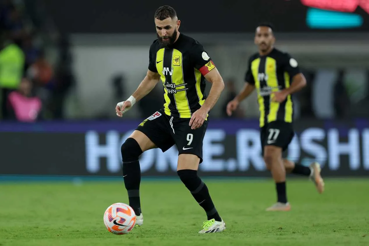 Benzema toma decisão após ofensas por pênalti cometido em derrota do Al-Ittihad