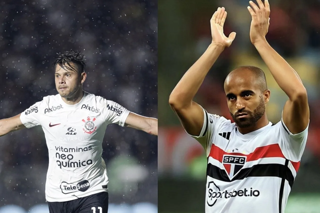 Romero x Lucas: veja comparativo entre os atacantes de Corinthians e SPFC no Brasileirão