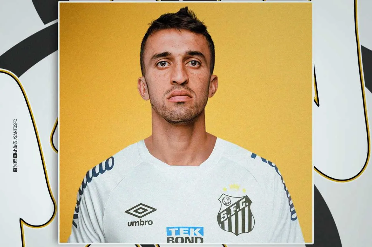 Santos anuncia volante que estava no futebol japonês