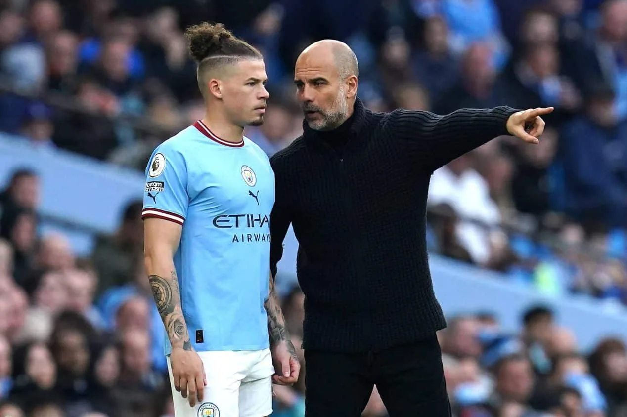 Mercado da bola: Guardiola e Erik Ten Hag estão negociando transferência de Kalvin Phillips