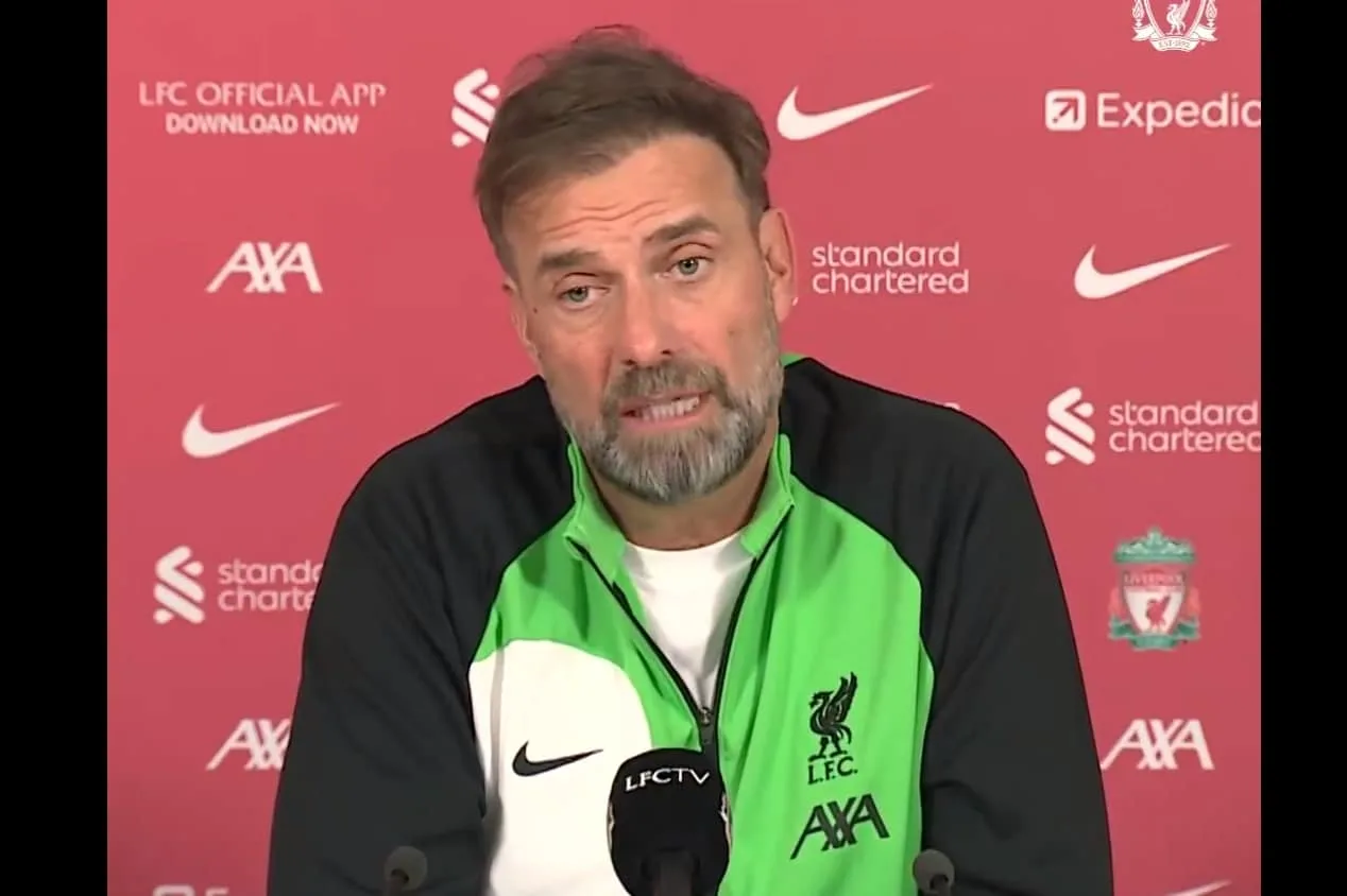 Klopp, do Liverpool, demonstra preocupação com má fase do Manchester United antes do clássico