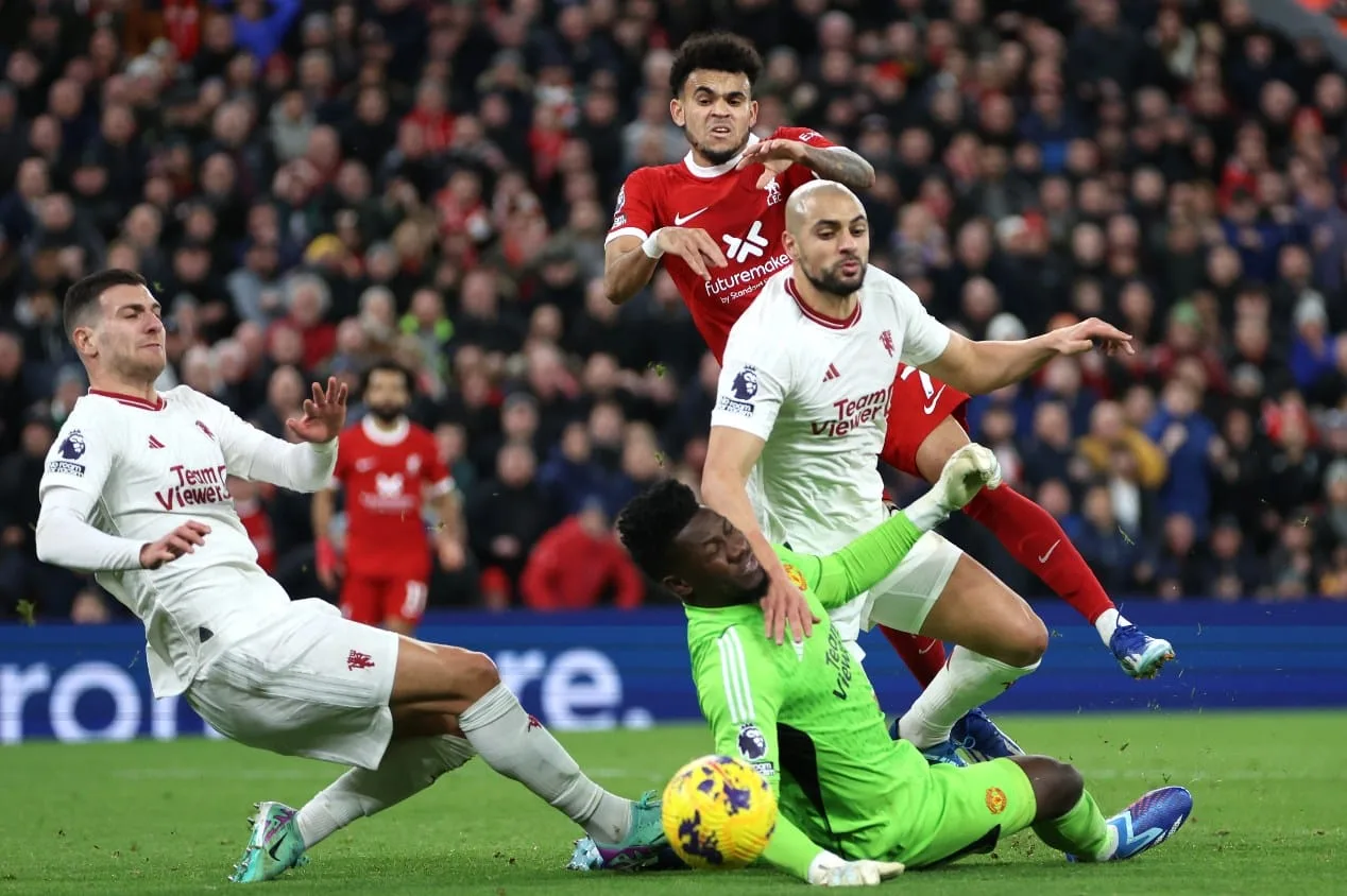 Liverpool e Manchester United ficam no 0 a 0 na Premier League