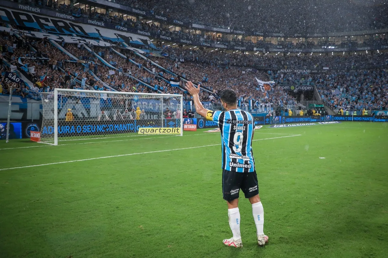 Pelo Grêmio, Suárez é destaque em participação em gols no Brasileirão Série A; veja a lista
