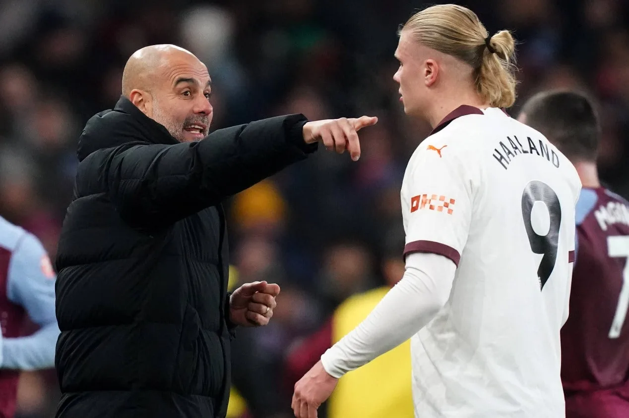 Manchester City: Guardiola teme desastre com Haaland