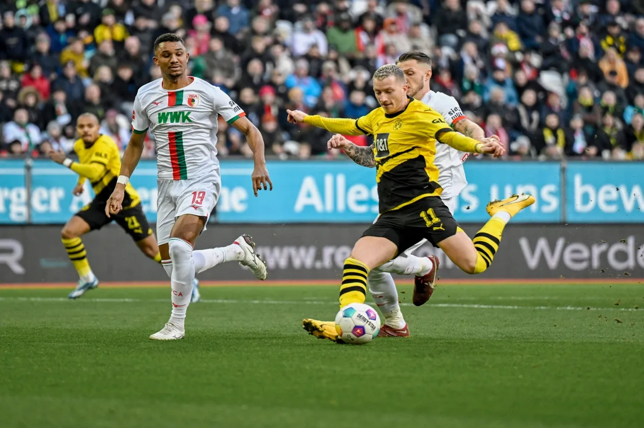 Borussia Dortmund fica no empate contra o Augsburg na Bundesliga