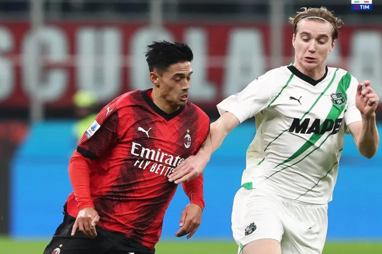 Com gol de Pulisic, Milan derrota Sassuolo pelo Campeonato Italiano