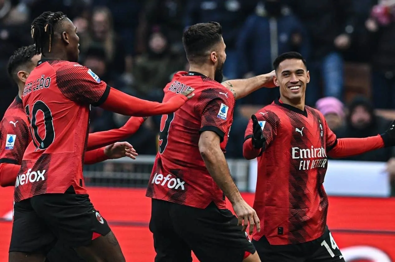 Milan tem dois desfalques contra o Slavia Praga pela Liga Europa