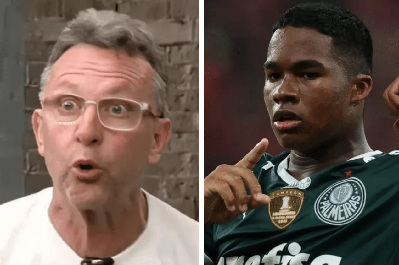 Endrick zoa Craque Neto ao vivo e faz promessa: “Vou mandar”