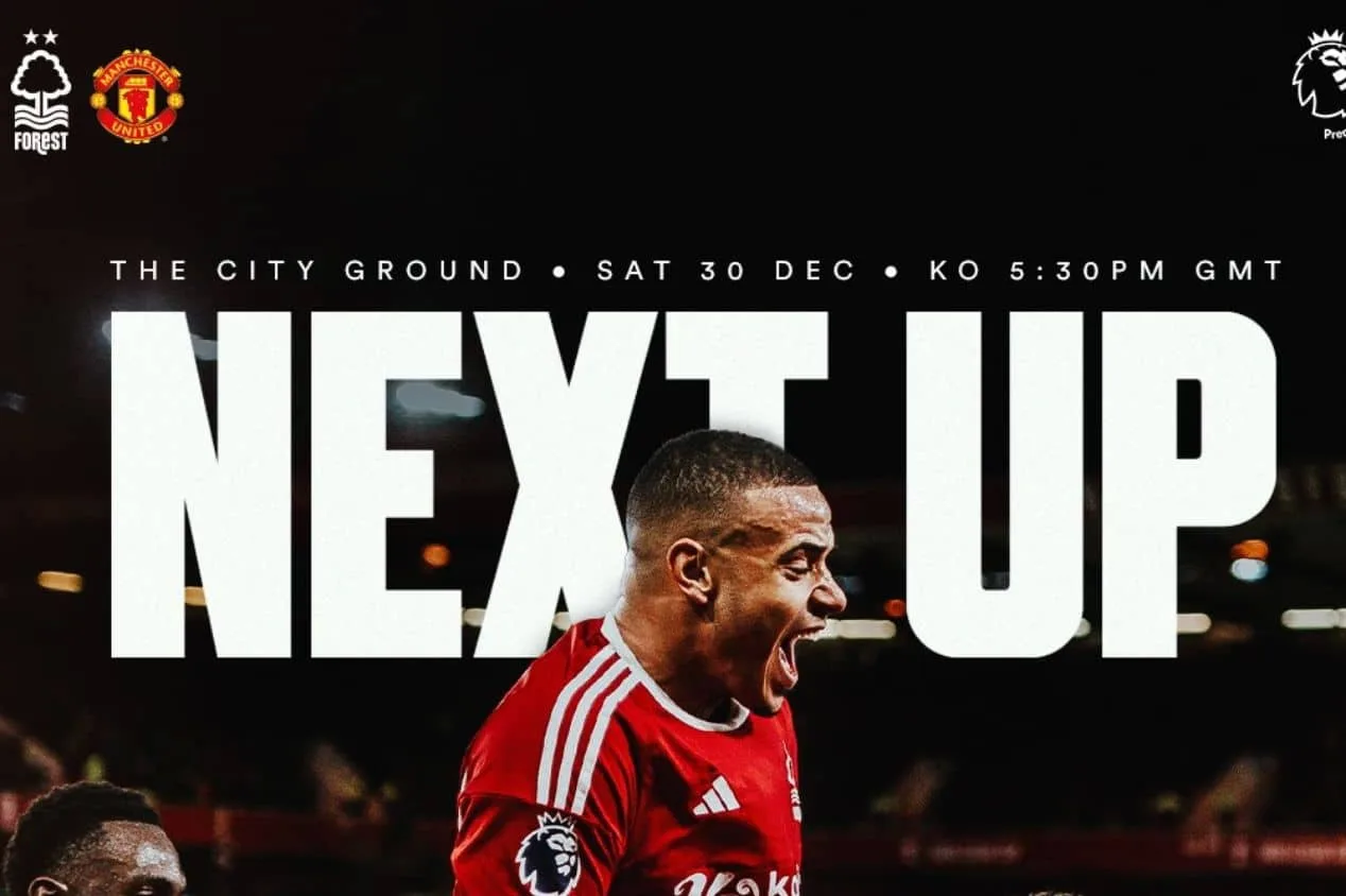 Nottingham Forest x Manchester United: onde assistir à partida da Premier League