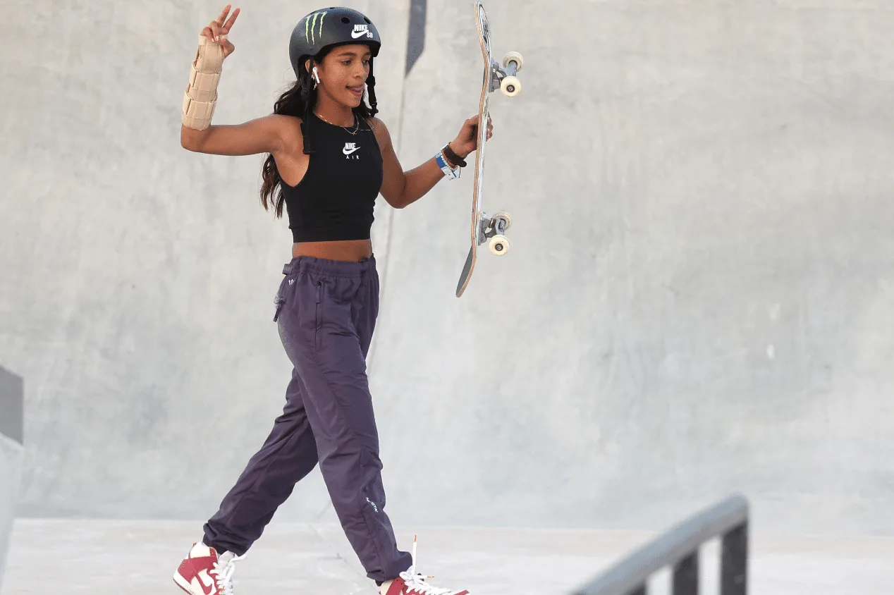 Rayssa Leal e Nike se unem a instituições para incentivar meninas do Nordeste no skate