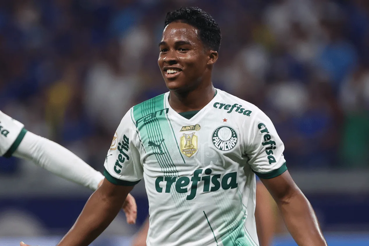 Real Madrid se manifesta após Endrick ser campeão do Brasileirão com Palmeiras