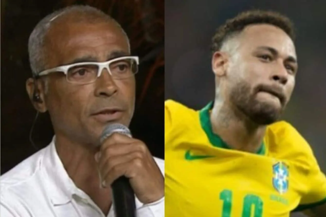 Romário surpreende ao indicar posição de Neymar entre melhores jogadores do mundo