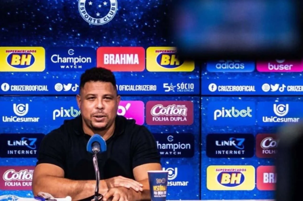 Ronaldo comemora permanência do Cruzeiro, mas é contestado por torcedores nas redes sociais: “Tomara que aprenda”