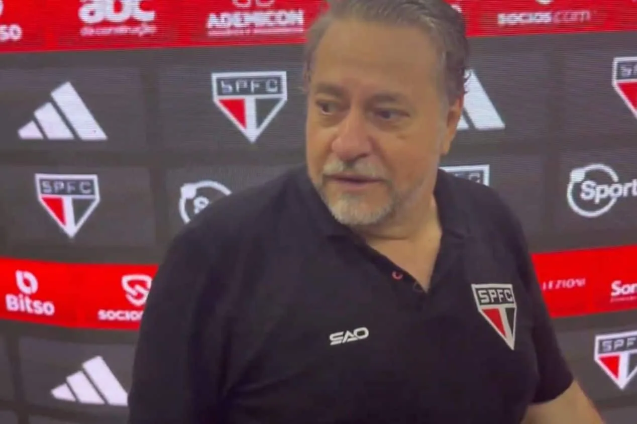 Presidente do São Paulo “ironiza” déficit do clube: “Terminou o ano já?”