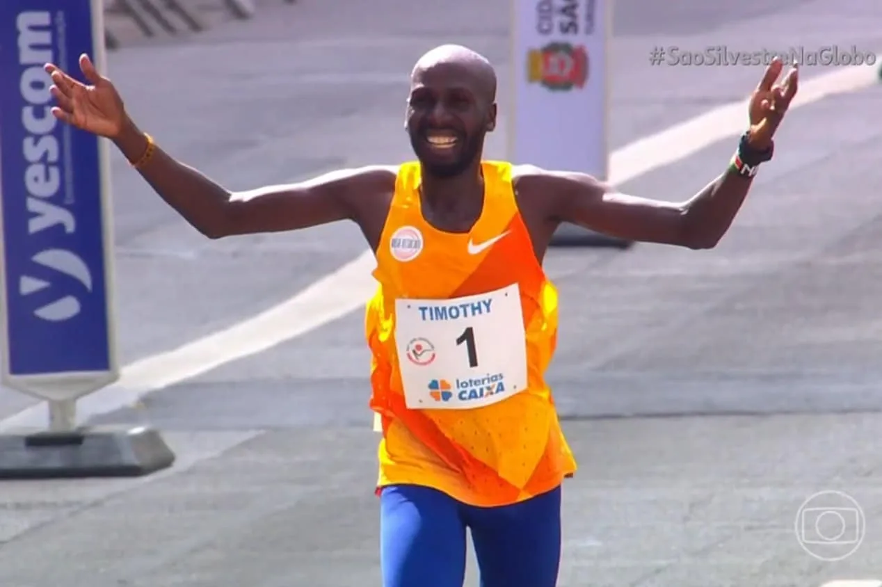 Quênia domina provas masculina e feminina da São Silvestre